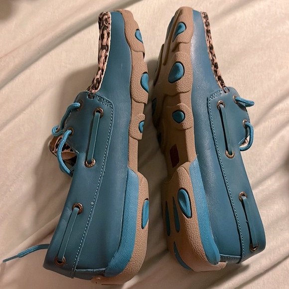 New Twisted X women’s driving Mocs 8 1/2 - Picture 9 of 11